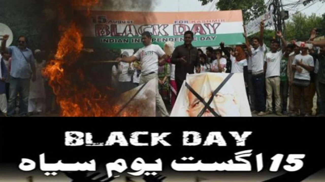 Kashmiris observing India’s Independence Day as Black Day