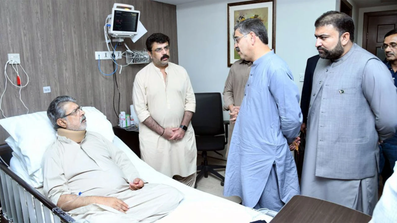 Caretaker PM enquires after health of Mir Sarfraz Chakar