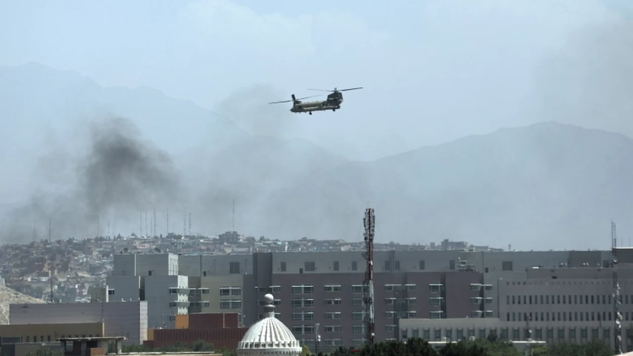 Evacuation of US embassy staff in Kabul completed