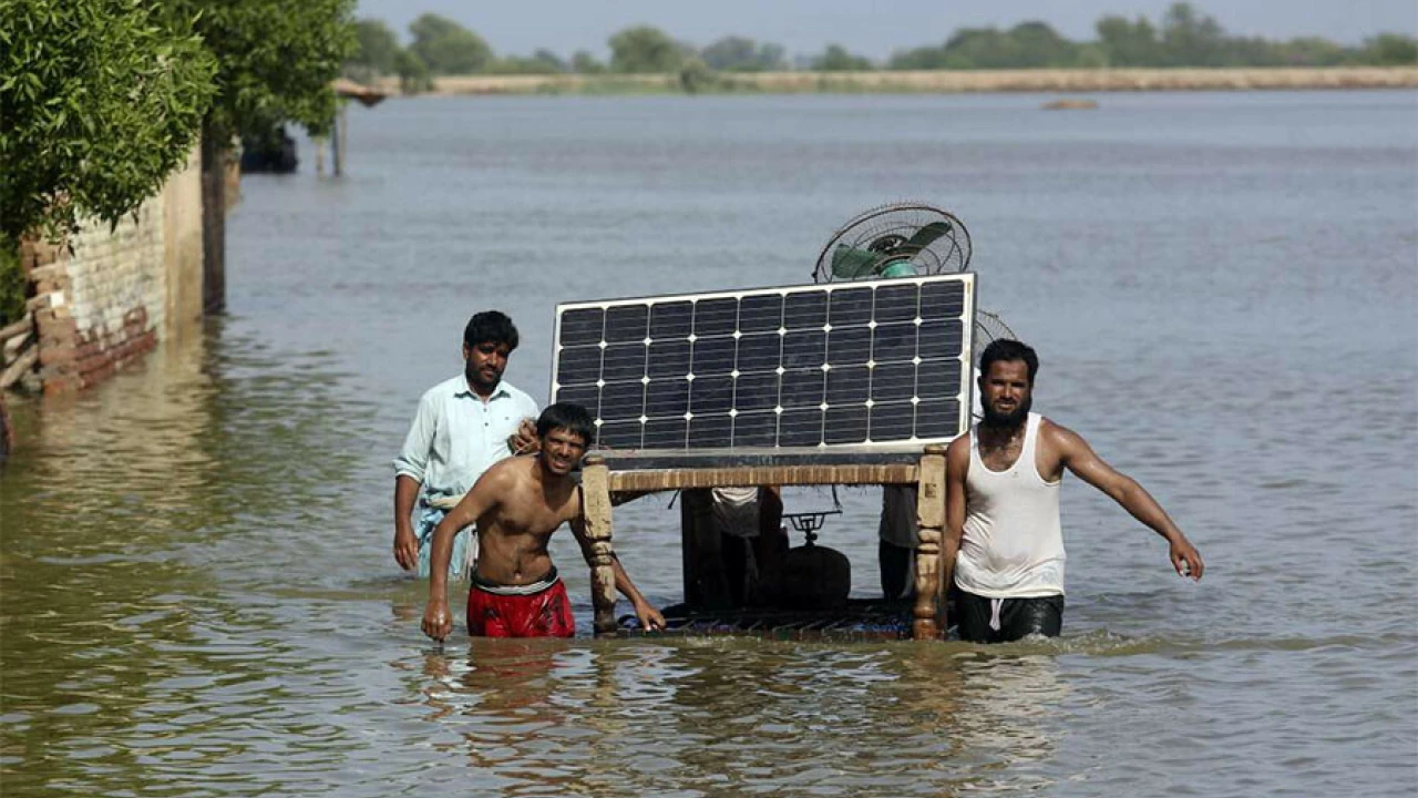 Pakpattan submerges due to Indian flood in Sutlej River