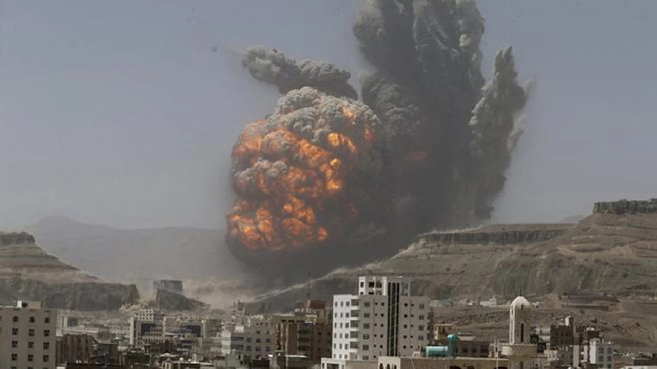 Airstrikes kill 110 Houthis rebels in Yemen