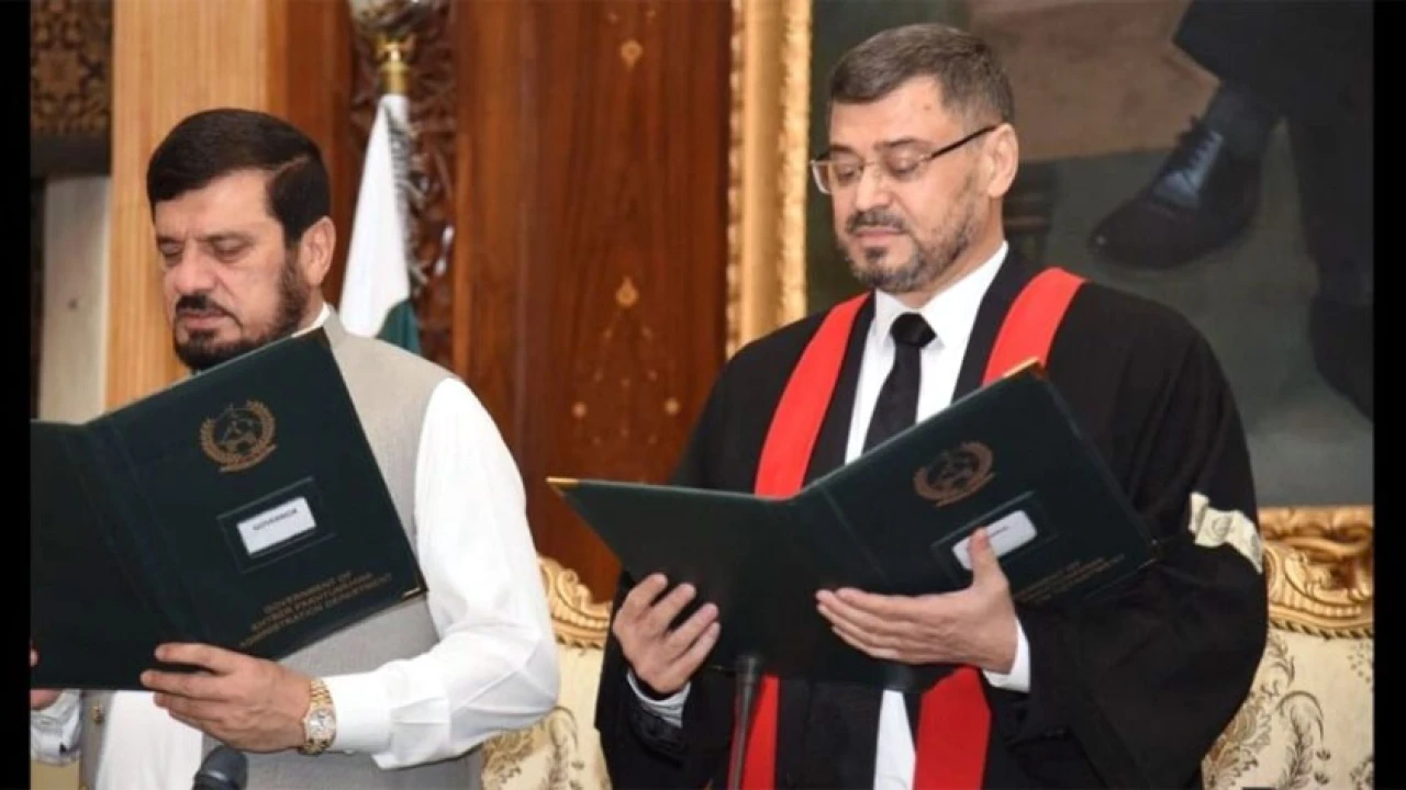 Justice Ibrahim takes oath as chief justice PHC