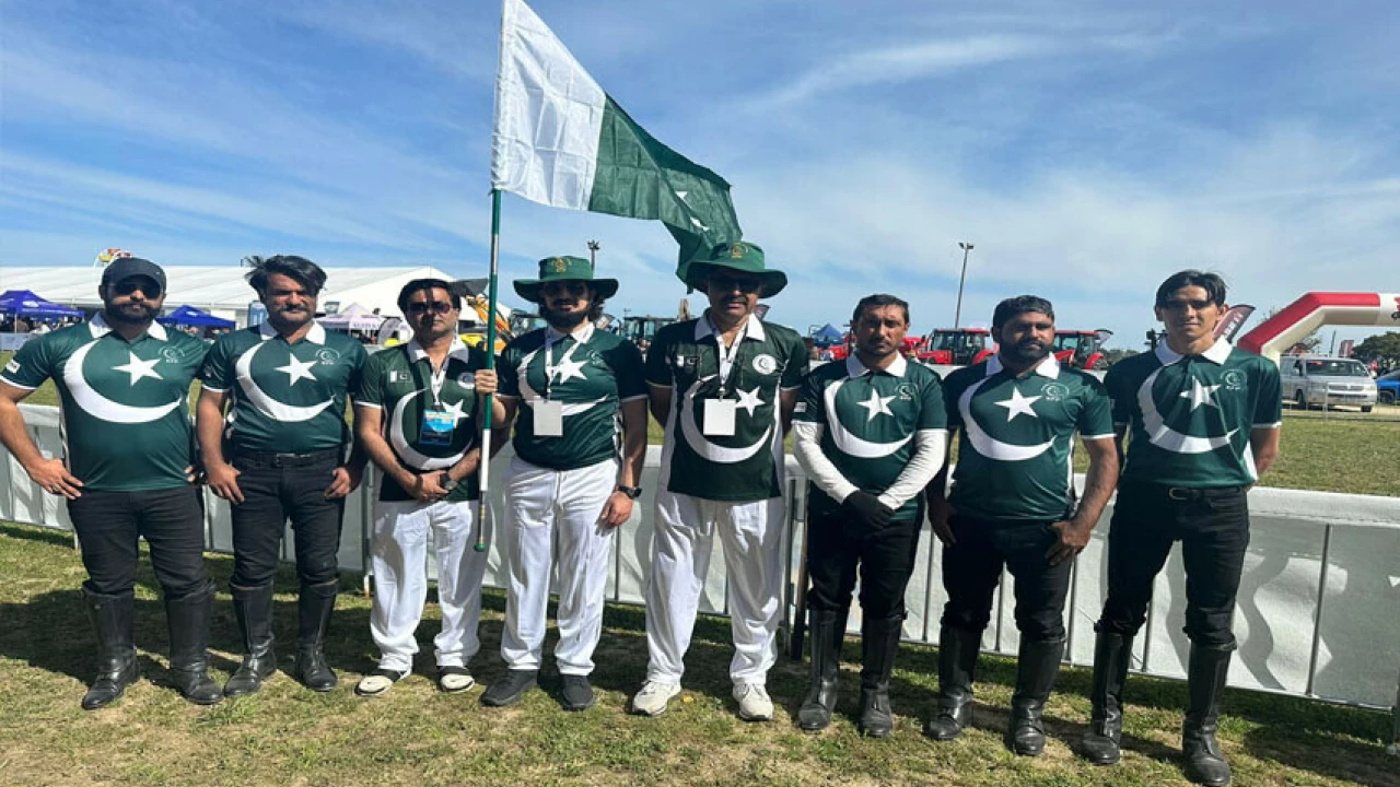 Pakistan clinches bronze medal on the first day of Tent Pegging WC 2023