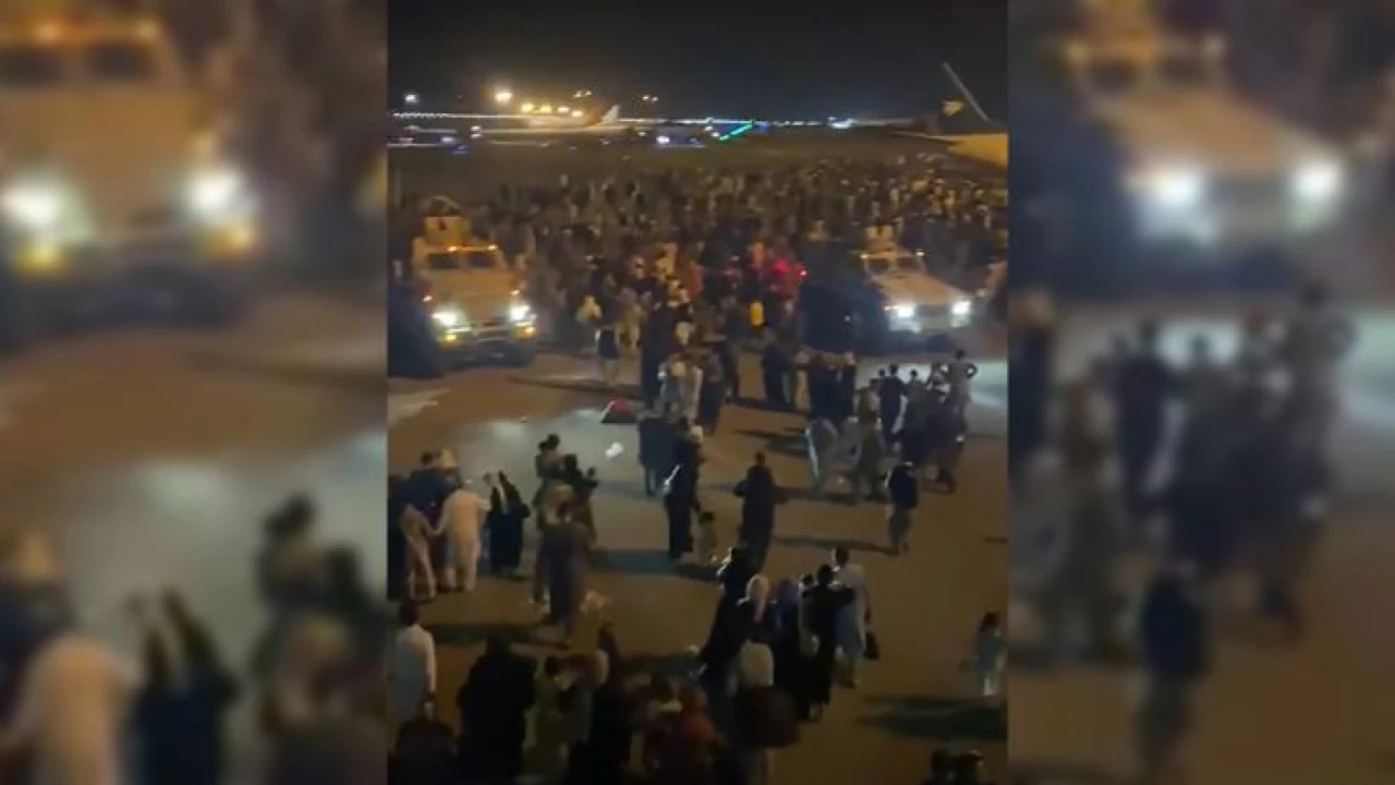 Five reportedly killed at Kabul airport amid chaos