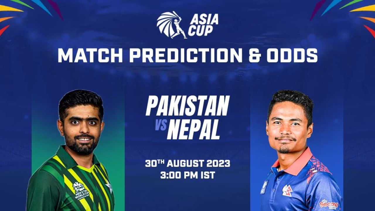 Pakistan chose to bat against Nepal in opening match