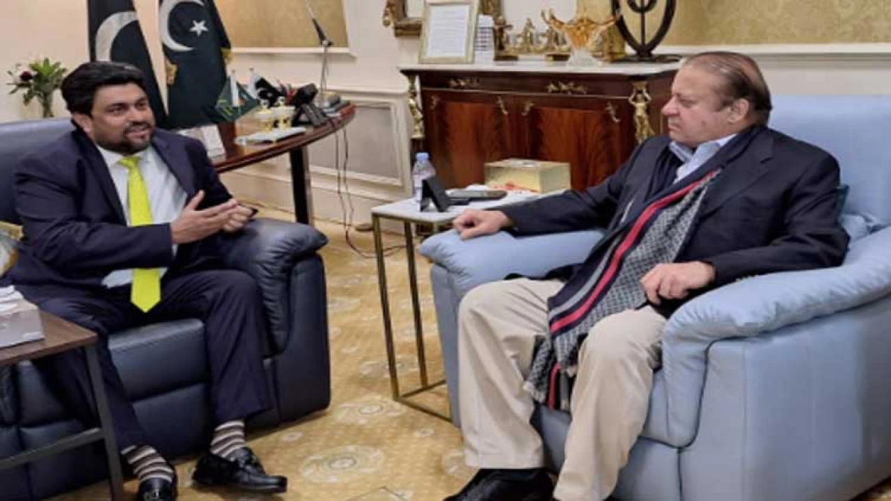 Tessori meets Nawaz Sharif in London