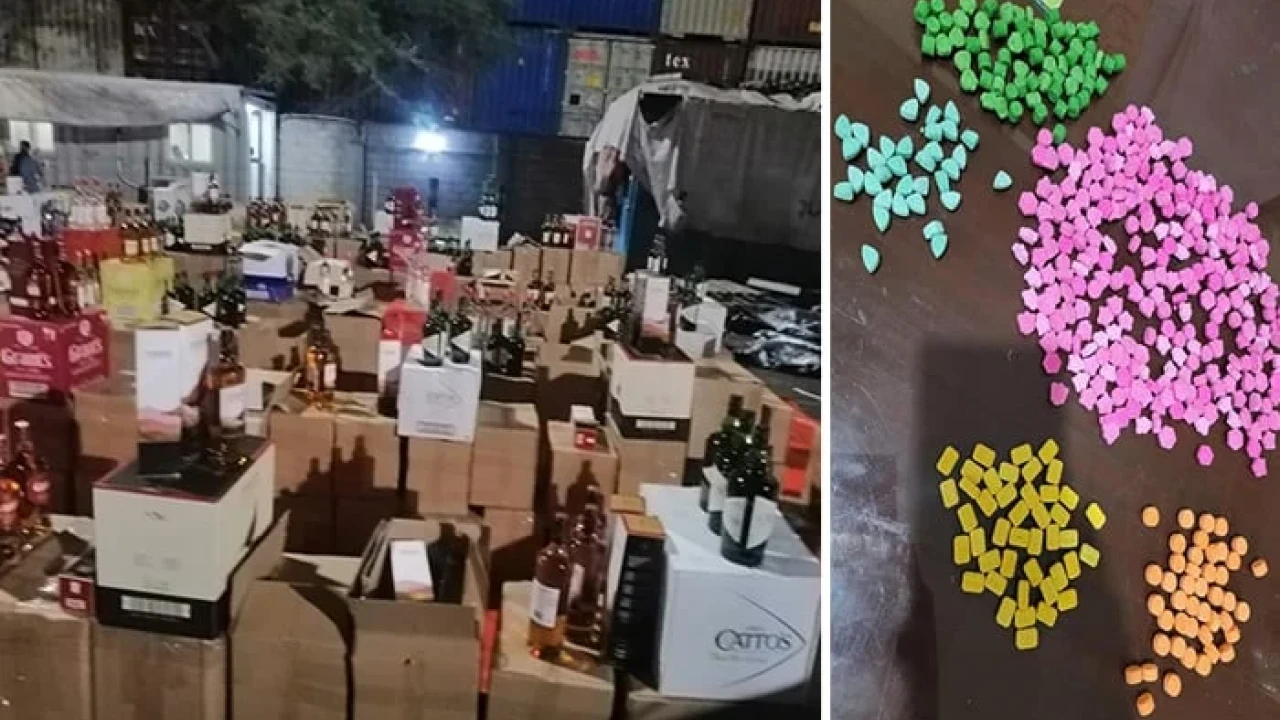 ANF seizes 8520 liquor bottles, over 30 kg drugs