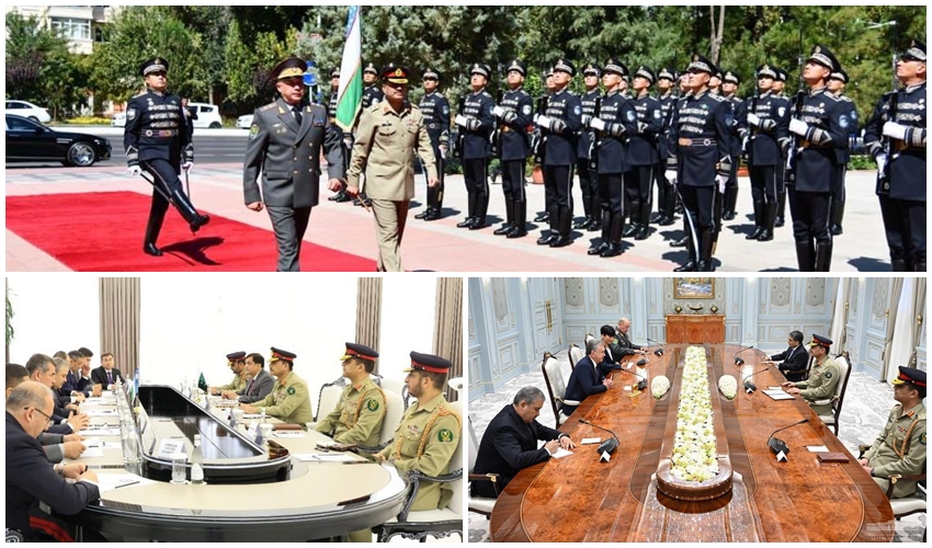 COAS calls for promoting Pak-Uzbek military cooperation, intelligence sharing - Vimarsana News
