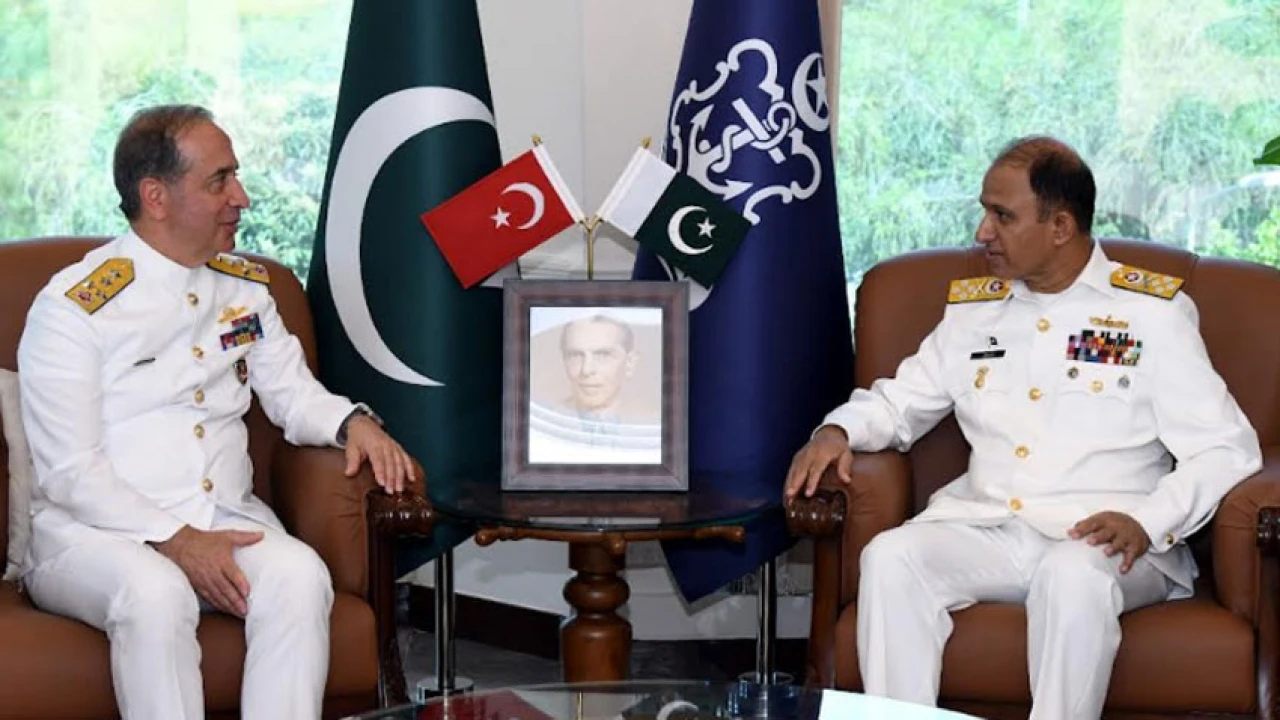 Naval Chief, Commander Turkish Naval Forces discuss regional maritime security