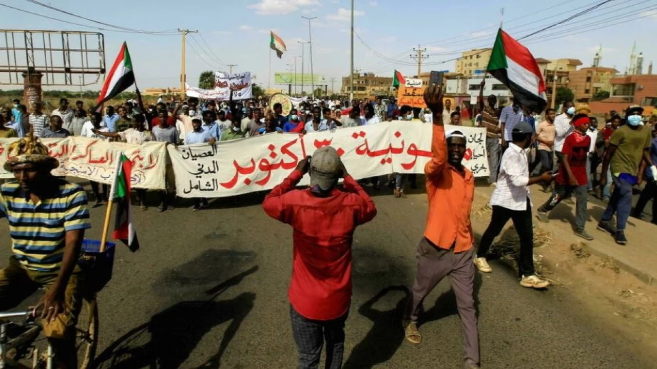 One dead after Sudanese military open fire on protesters protesting coup