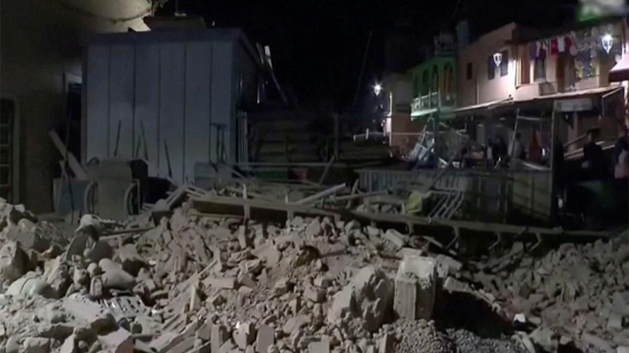 Magnitude 6.8 quake kills 296 in Morocco