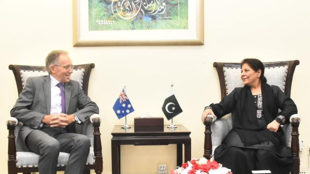 نگران وزیر خزانہ سے پاکستان میں آسٹریلین ہائی کمشنر کی ملاقات
