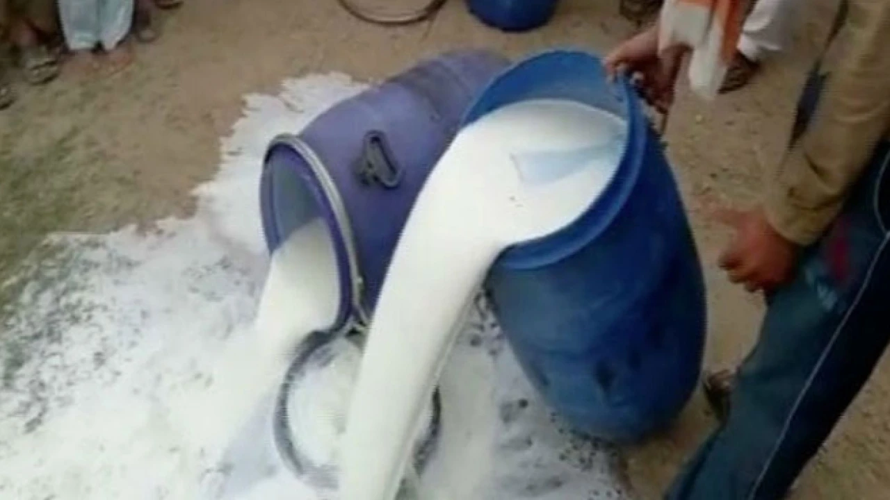PFA disposes off 3,500 liters adulterated milk
