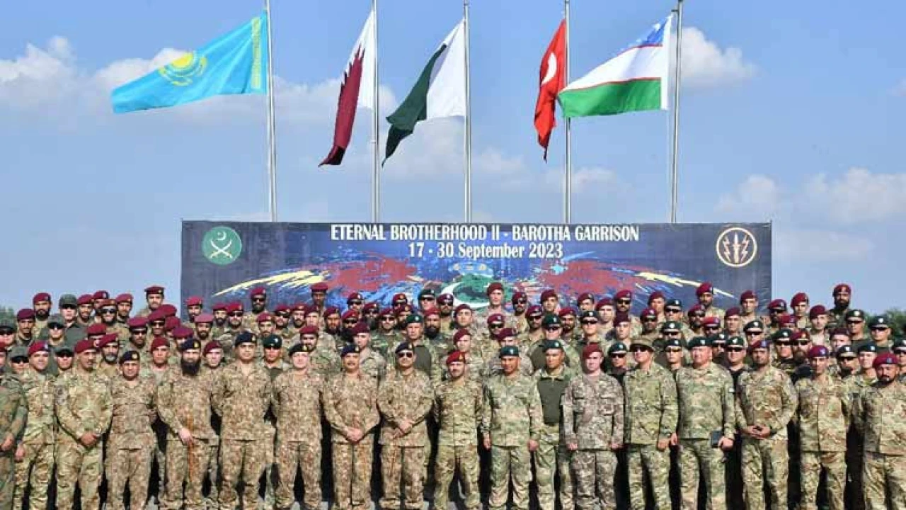 Army Chief attends opening ceremony of multinational exercise 'Eternal Brotherhood-II'