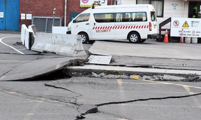 نیوزی لینڈ میں 6.0 شدت کا زلزلہ