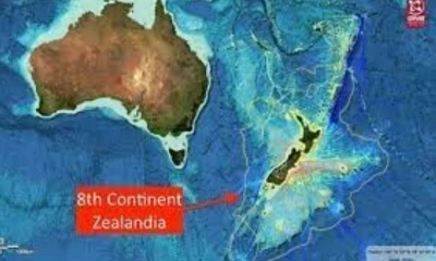 Lost continent Zealandia rediscovered after 375 years