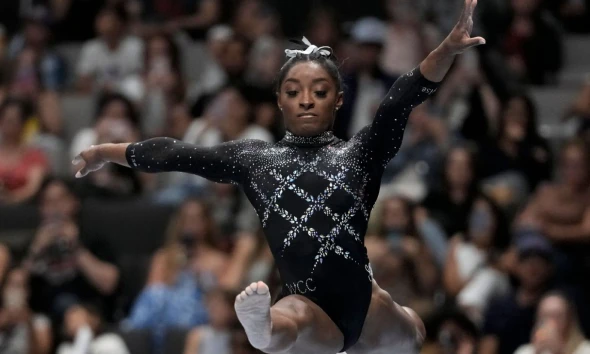 U.S.'s Biles to compete in her record 6th worlds