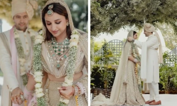 Parineeti Chopra shares stunning wedding photos
