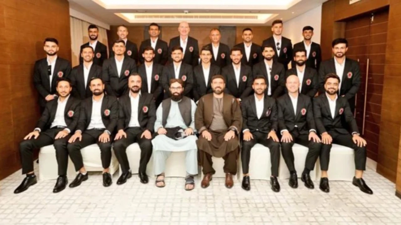 Taliban Leader meets Afghan team ahead of WC departure