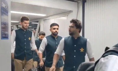 Pakistan team lands in India for World Cup 2023