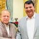 Amir Maqam calls on Nawaz Sharif in London