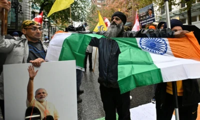 Sikhs protest outside UN's headquarter in New York