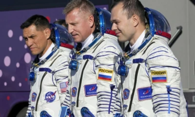 Three astronauts return home after one-year ordeal in space
