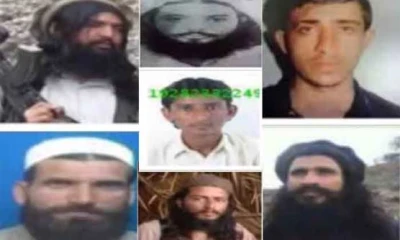 Second list of most-wanted terrorists released in KP