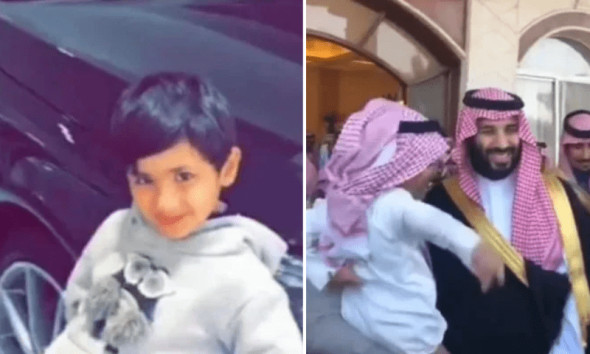 سعودی ولی عہد محمد بن سلمان کا بچے کو قیمتی تحفہ