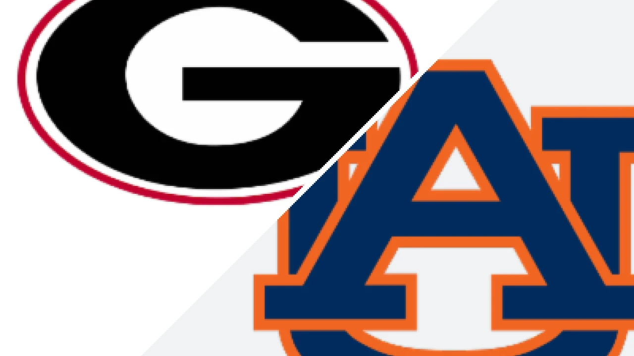 Follow live: Top-ranked Georgia looking to stave off rival Auburn's upset bid