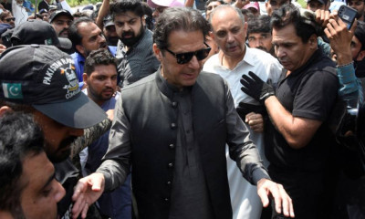 عمران خان کی  9 کیسز میں درخواست ضمانت خارج ہونے کا فیصلہ معطل