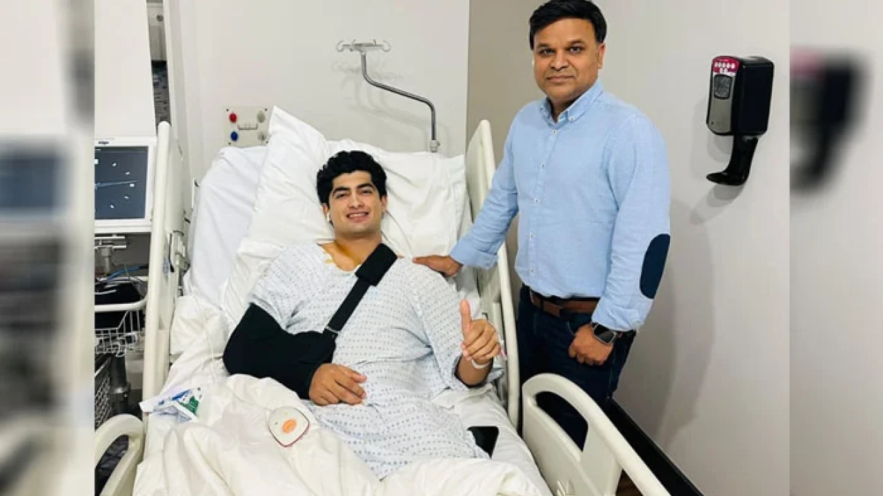 Fast bowler Naseem Shah's shoulder surgery done successfully