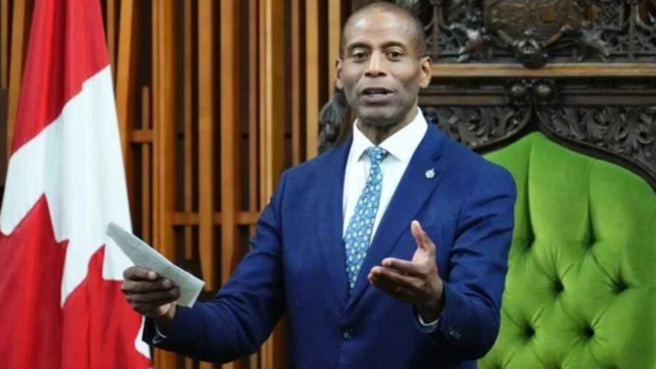 Greg Fergus becomes Canada's first black speaker