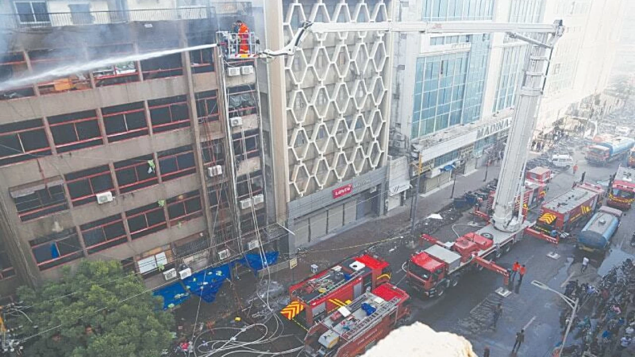 50 shops turned to ashes in Victoria Center inferno