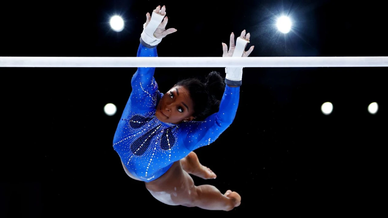 Gold standard: Biles takes 6th worlds all-around