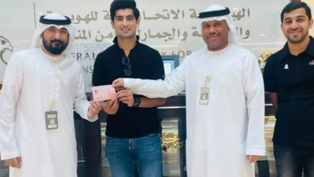 Naseem Shah secures golden visa for Dubai