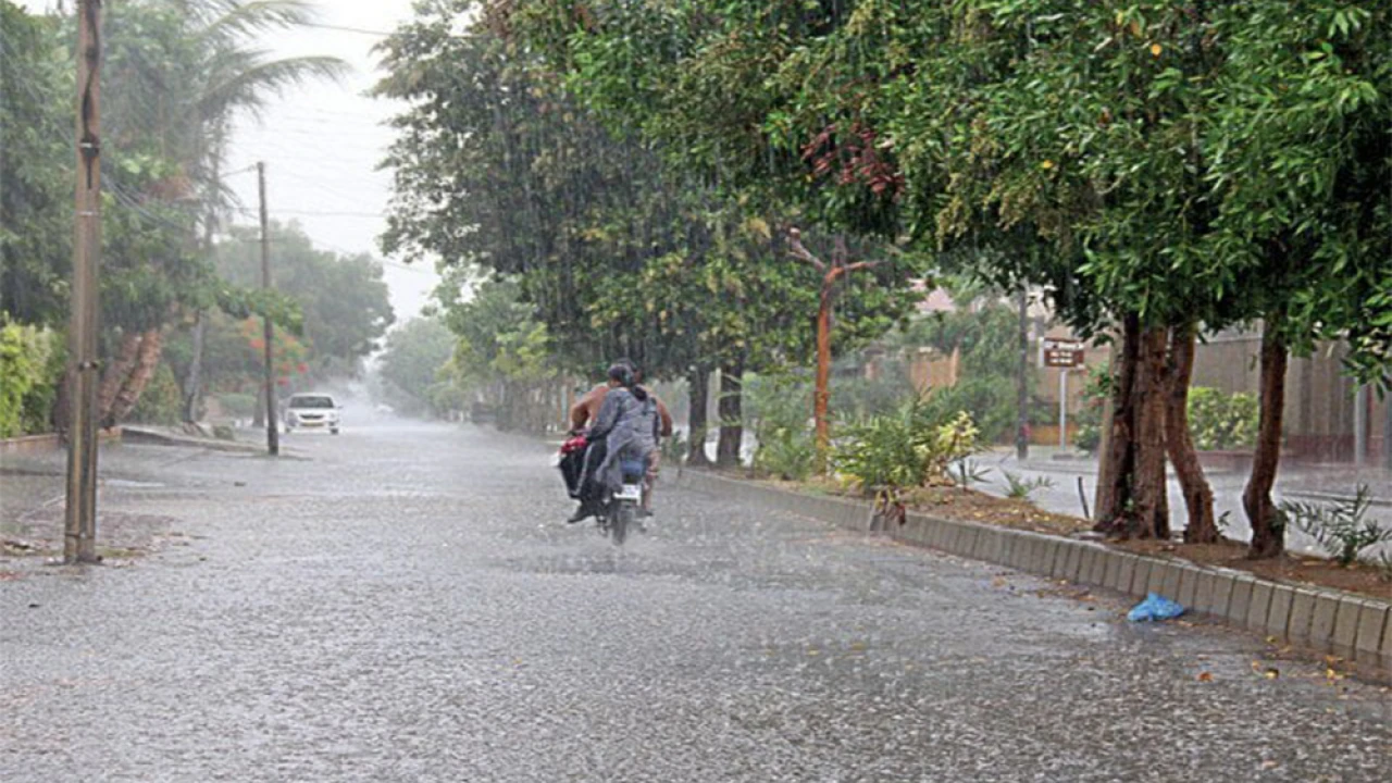 Weather turns pleasant as rain hits Lahore and outskirts