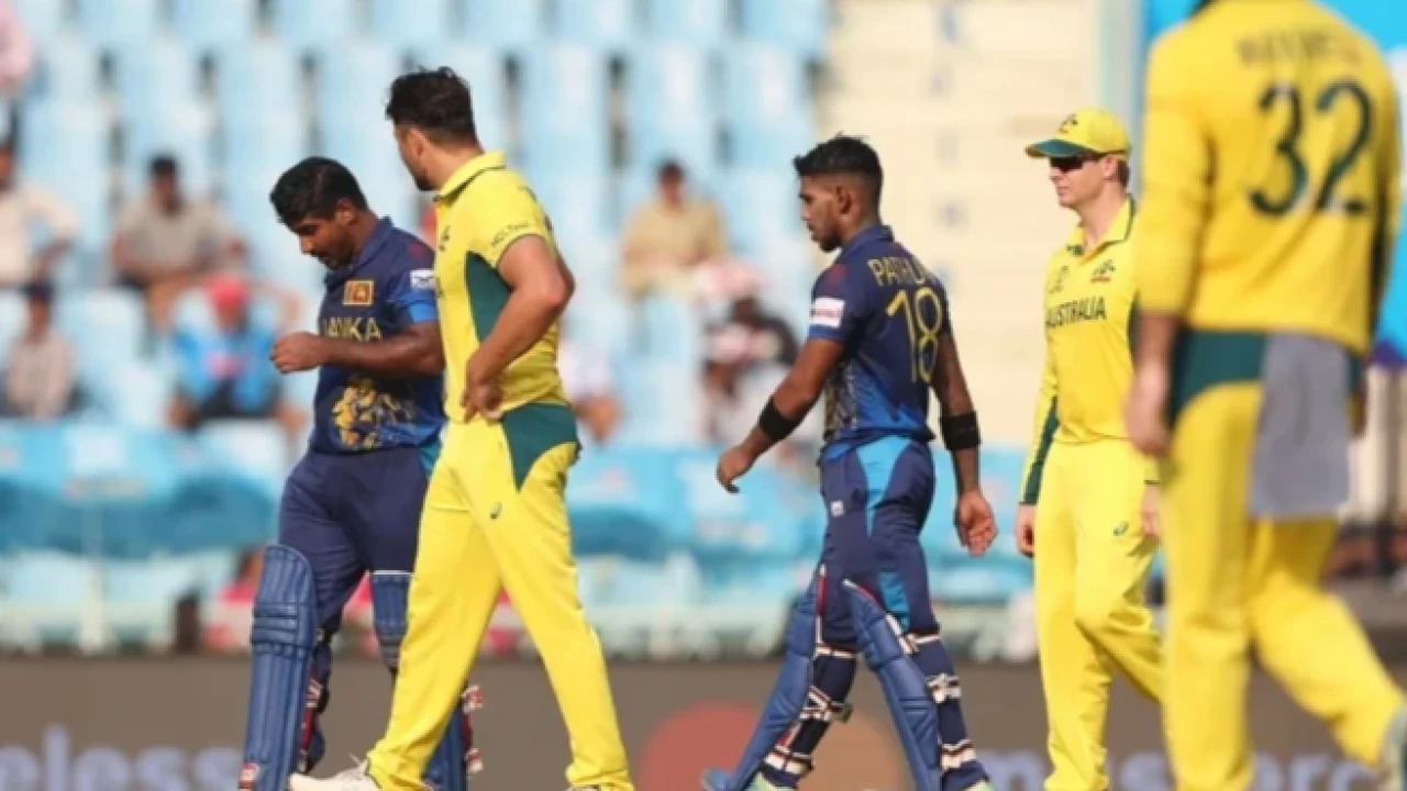 WC 2023: Sri Lanka scores 165 runs, 3 wkts loss in 28 overs against Australia