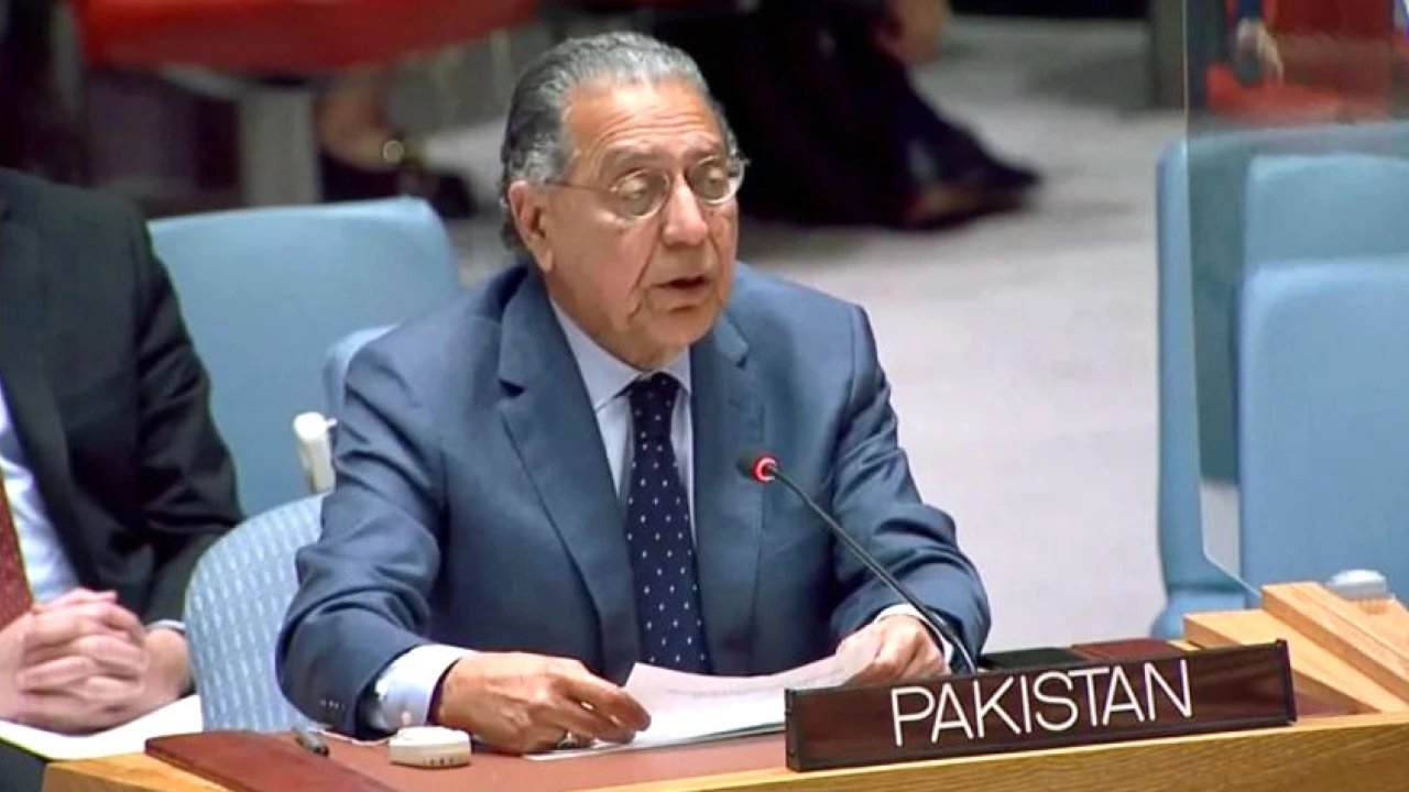 At UN: Pakistan calls for resuscitate two-State solution to end Palestinian crisis