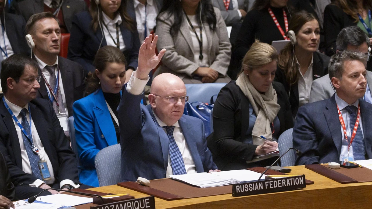 US-Israel resolution fails in UNSC as Russia, China exercise veto power