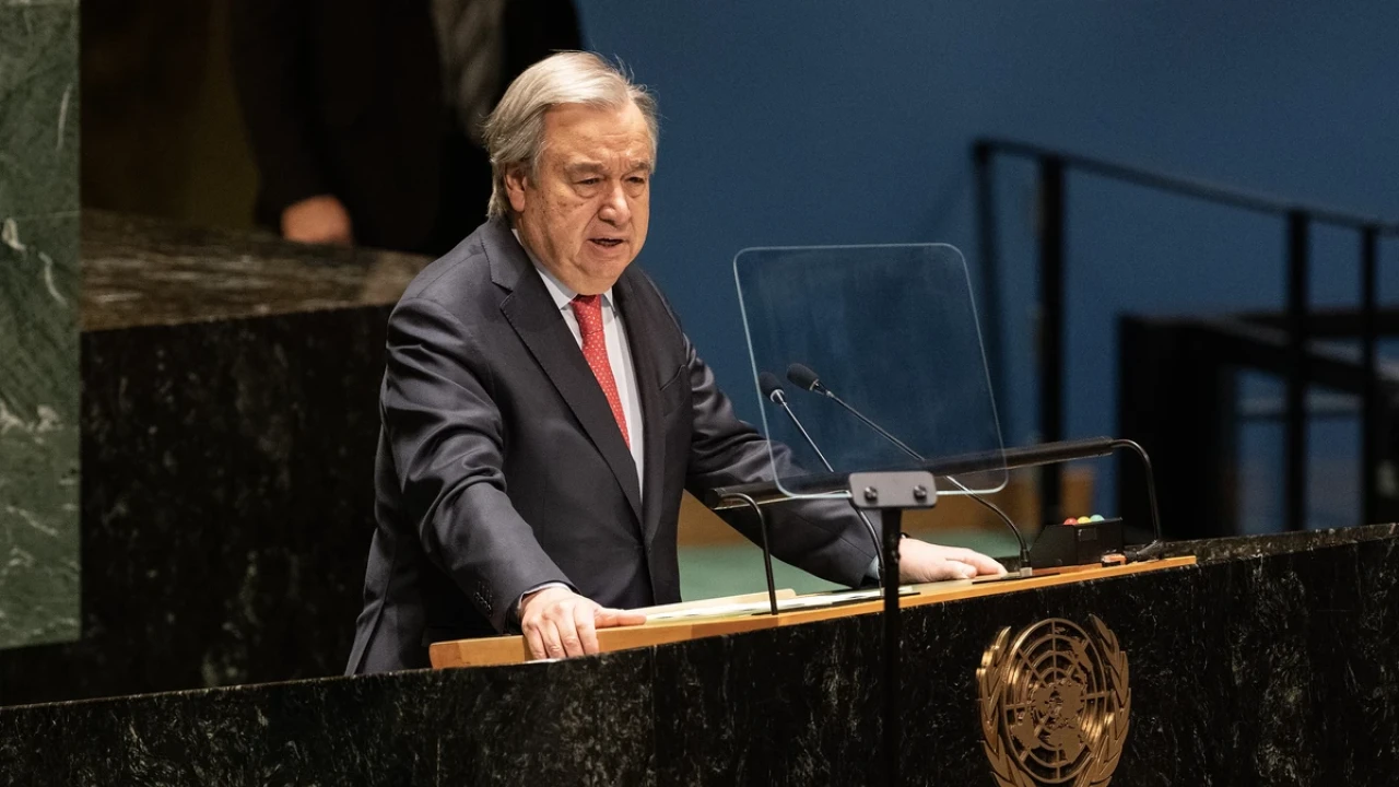 UN chief warns humanitarian assistance for Gaza facing 'total collapse'