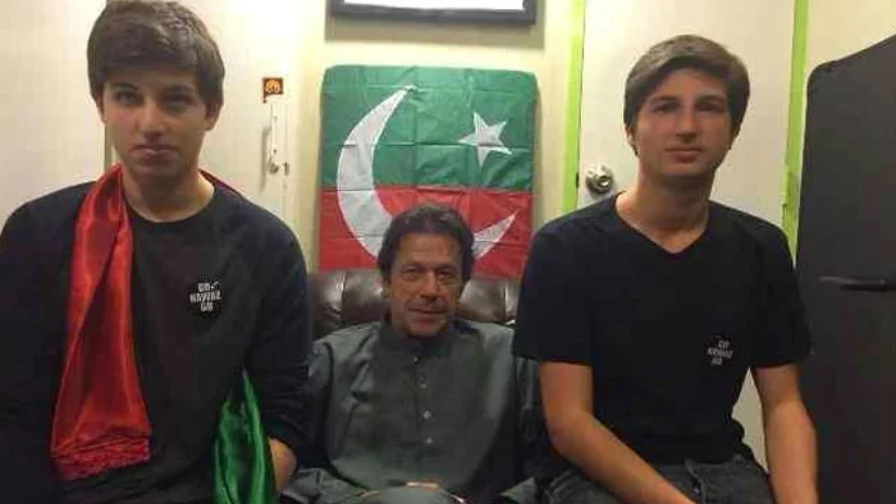 Imran Khan appeals to talk to sons every week