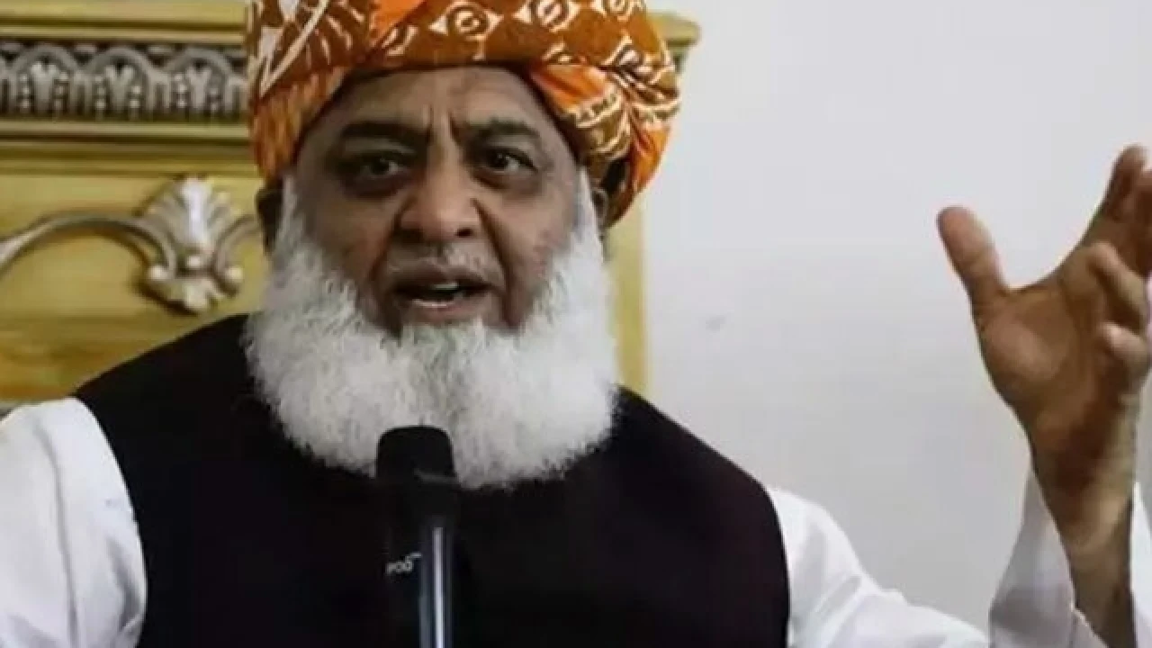 Pakistan stands with Palestinians, says Maulana Fazl