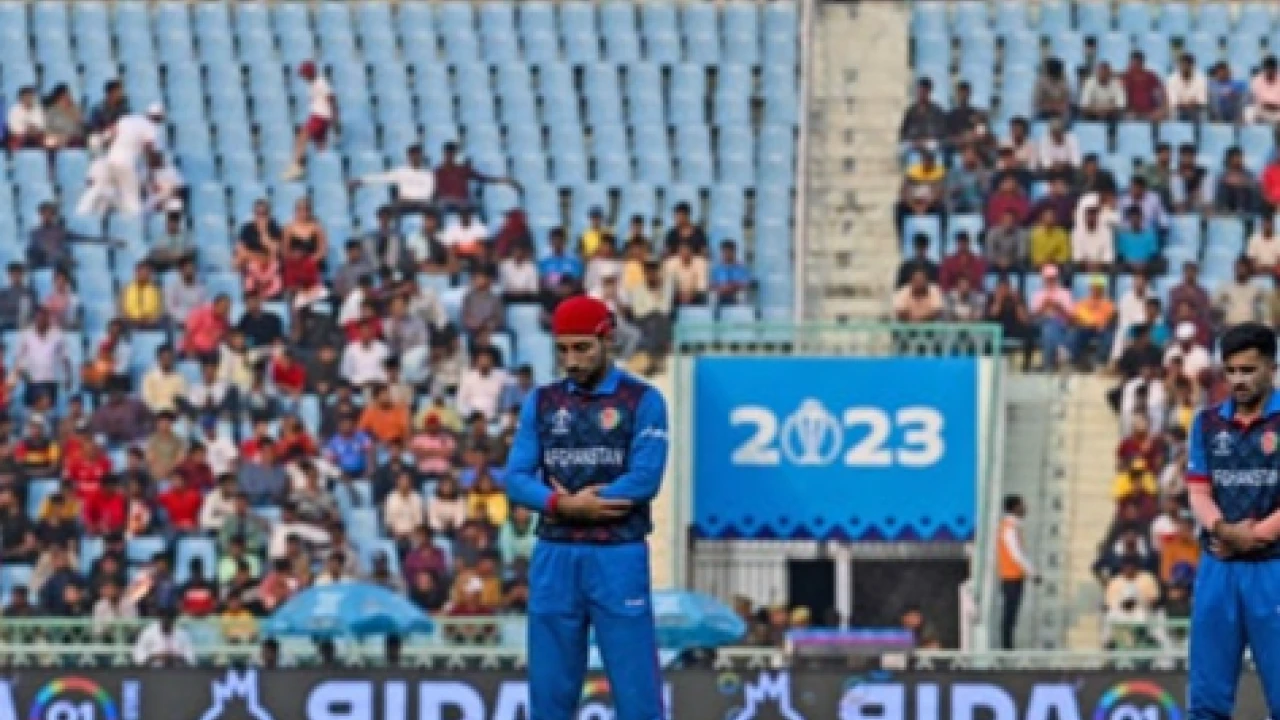 Afghan cricket players' prayerful pause wows World Cup2023  fans