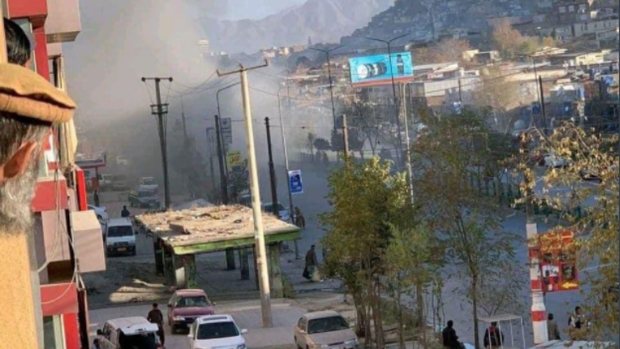کابل میں دھماکا، طالبان رینجر کی گاڑی کو نشانہ بنایا گیا