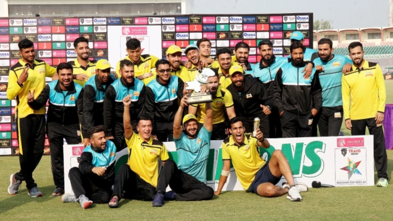 Peshawar defeat Karachi Whites to win Pakistan Cup 2023-24