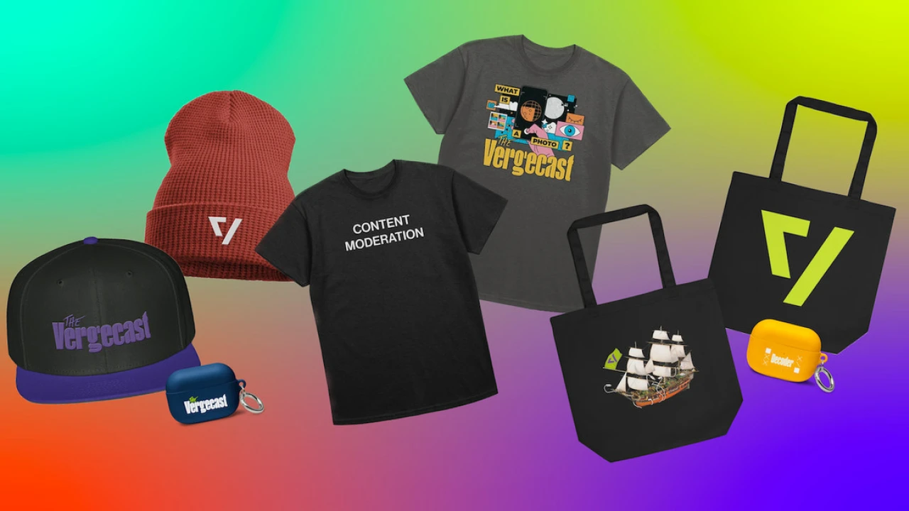 Take up to 50% off of merch from The Verge for Black Friday and Cyber Monday