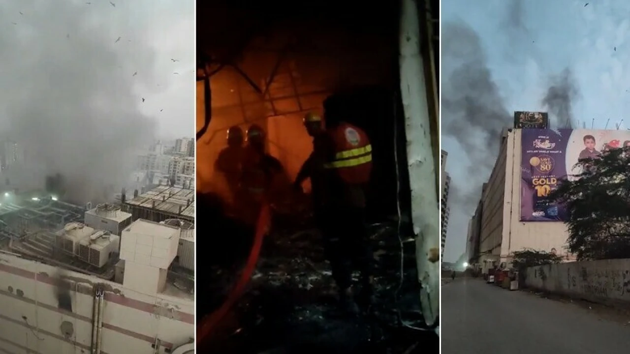 11 killed, several injured as fire engulfs Karachi shopping mall