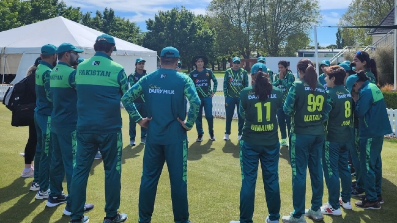 Pakistan women's team preparing for New Zealand challenge