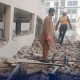 Part of building of Services Hospital Lahore collapsed
